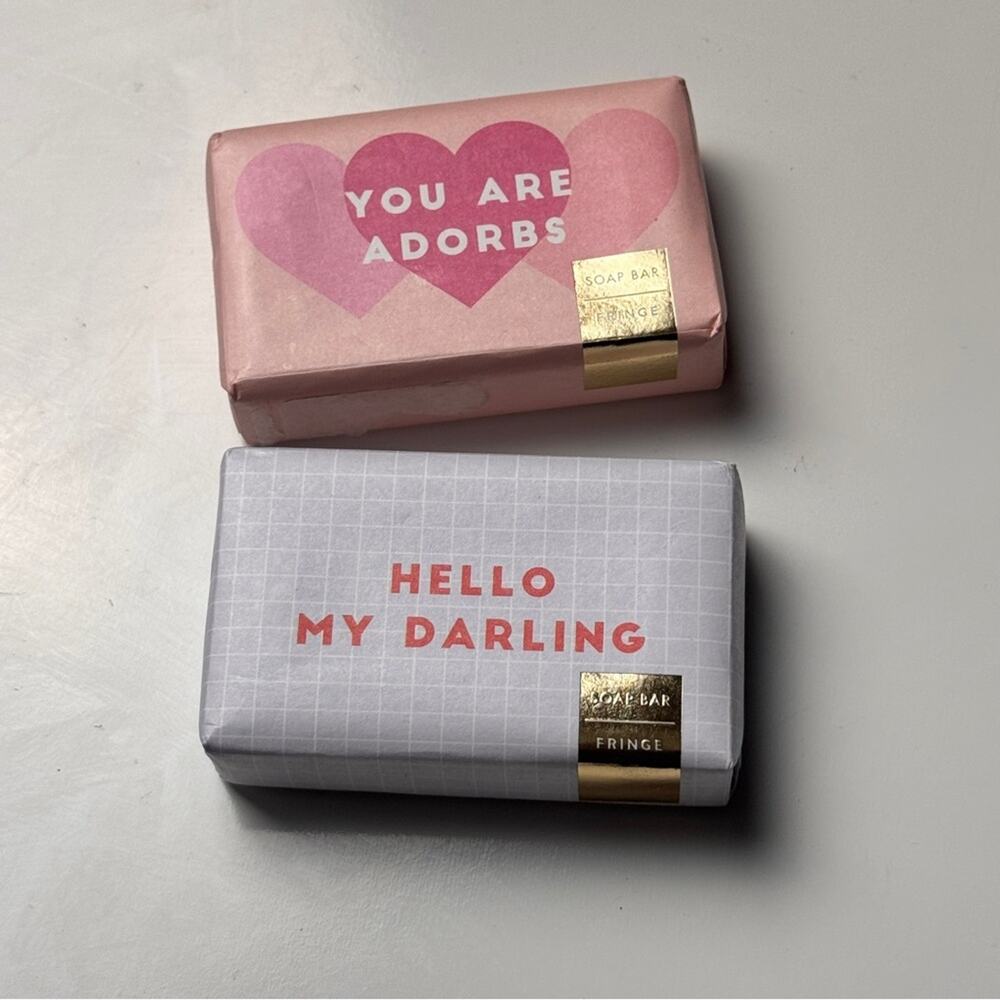 Fringe Two Pack Health Beauty Soap Bars Set